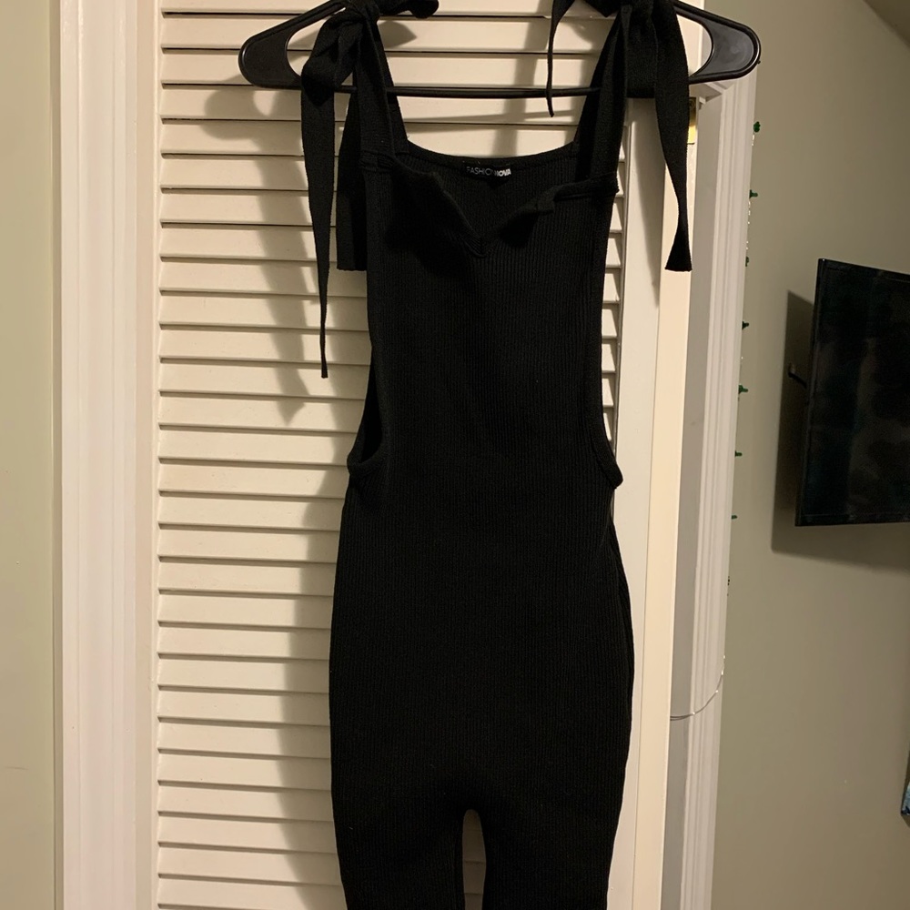 Fashion Nova Black Jumpsuit